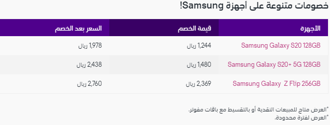 خصومات متنوعة على أجهزة Samsung P_1829i8mv12