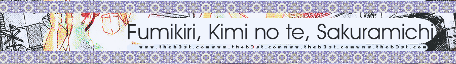 Fumikiri, Kimi no te, Sakuramichi - OneShot P_1880kdc737