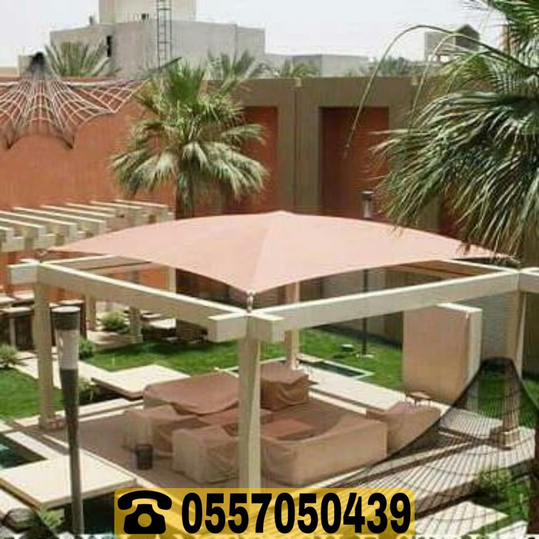 تصاميم مظلات حدائق منزلية , برجولات خشبية مودرن 0557050439 P_2055cq31w3