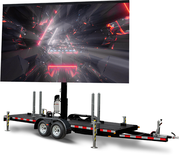 Mobile LED in use