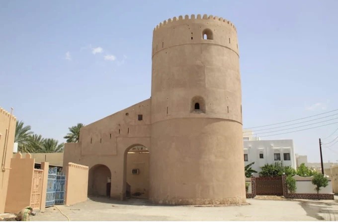 واجهة القلعة بعد الترمم