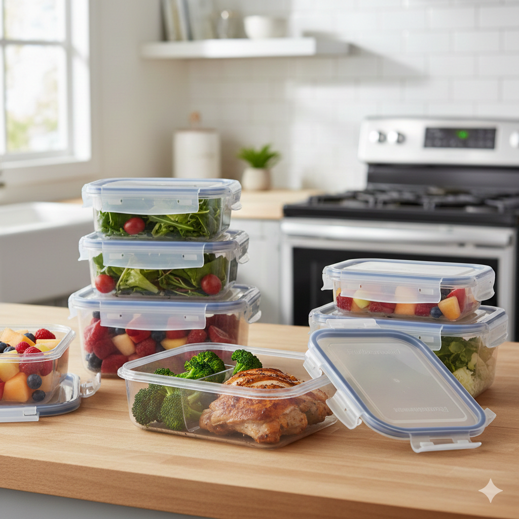 Rubbermaid Brilliance Food Storage Containers