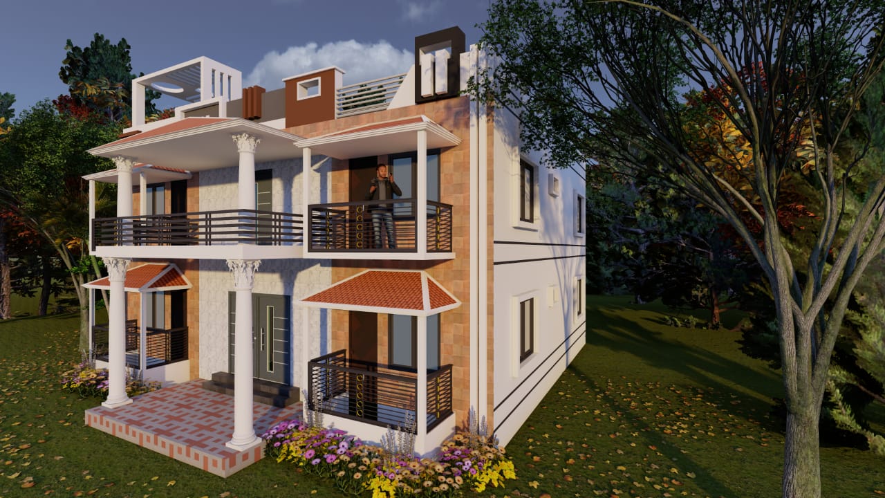 Modern Building Front